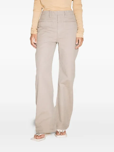 ENTIRE STUDIOS cotton flared trousers