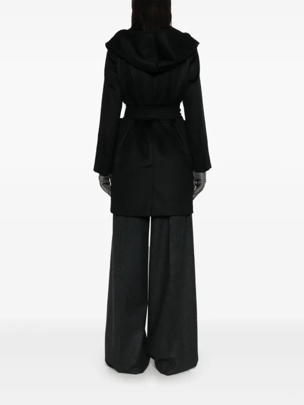 Max Mara Rialto コート | ブラック | FARFETCH JP