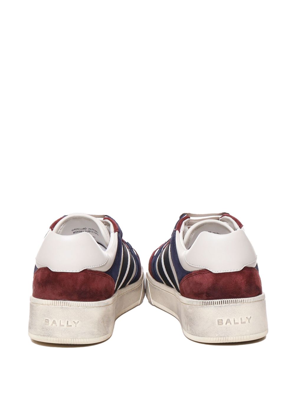 Bally Sneakers met streep-detail Rood