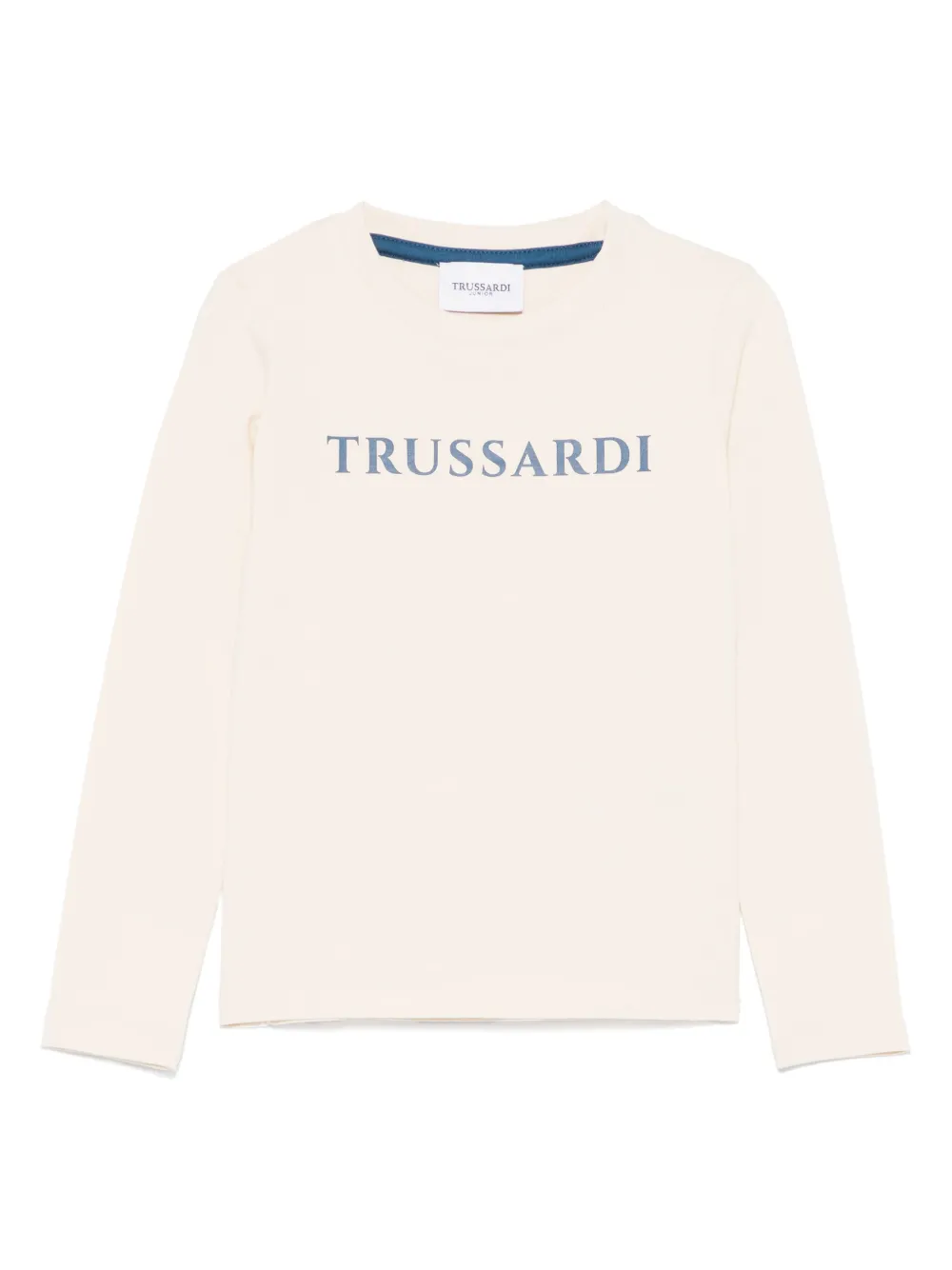 TRUSSARDI JUNIOR T-shirt met logoprint Beige