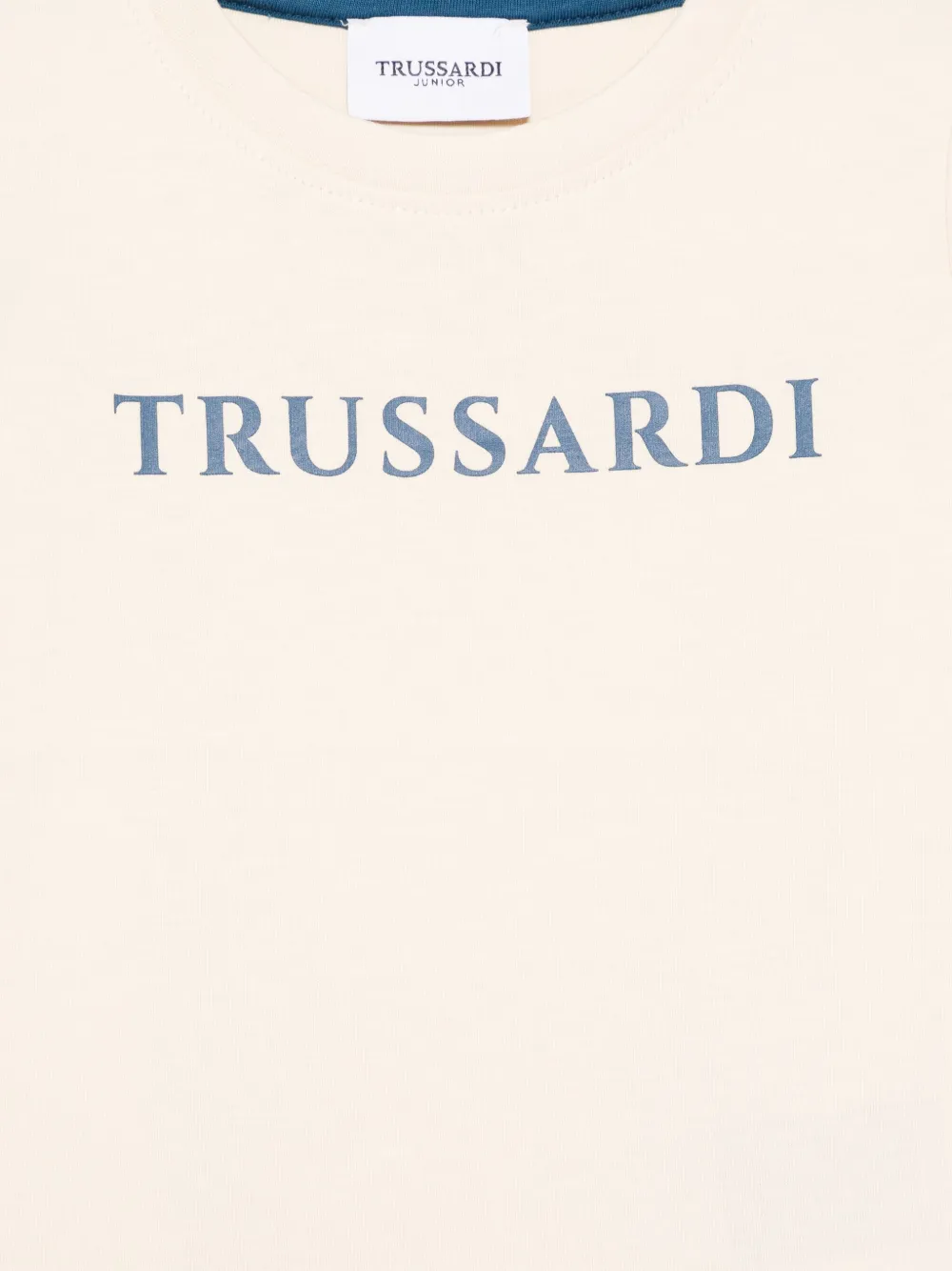 TRUSSARDI JUNIOR T-shirt met logoprint Beige