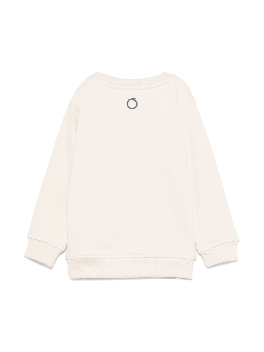 Shop Trussardi Junior Logo-print Sweatshirt In Nude