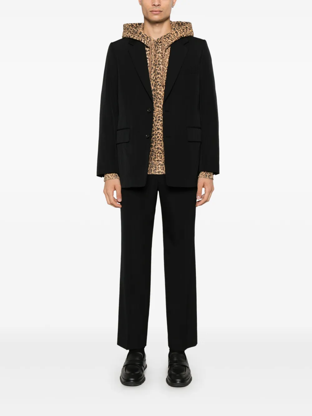 Auralee Gabardine blazer - Zwart