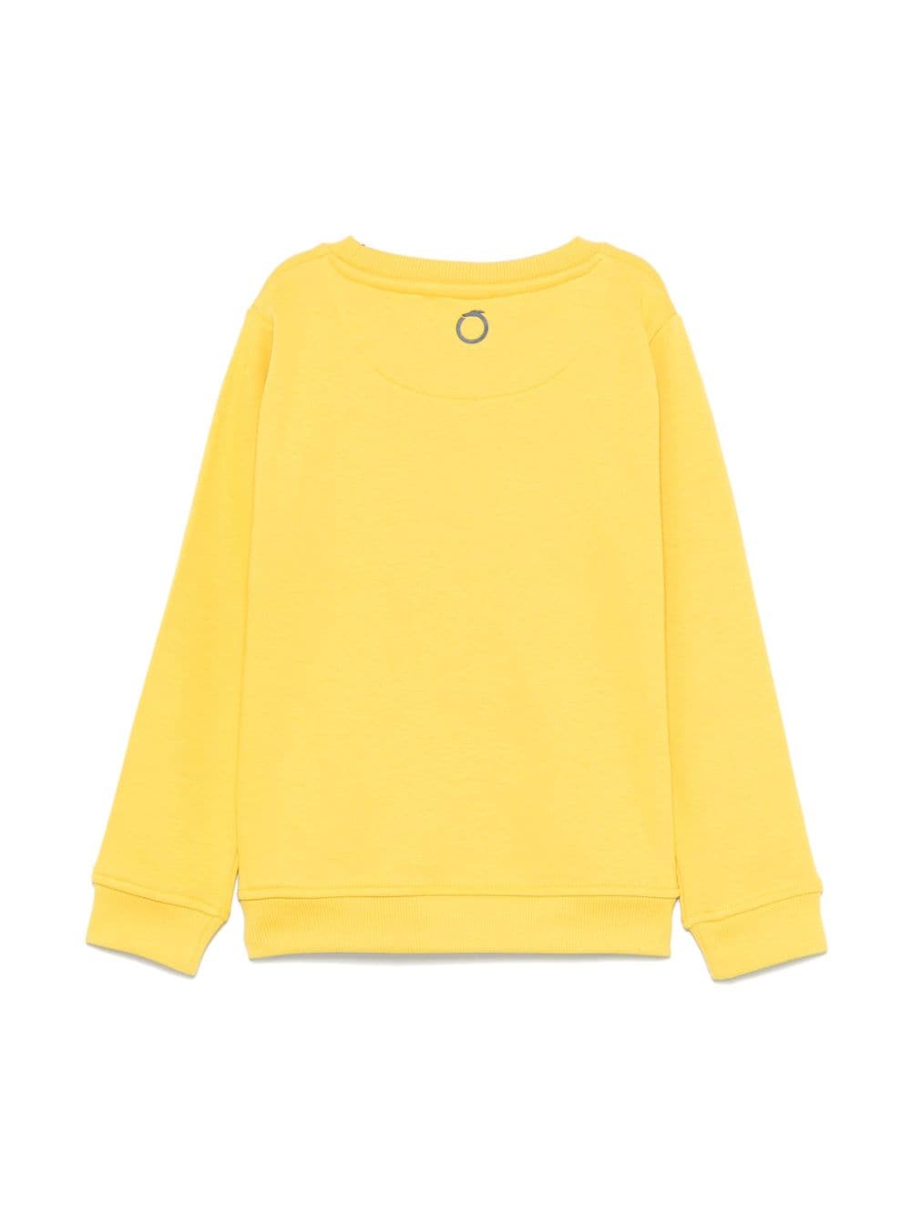 TRUSSARDI JUNIOR logo-print sweatshirt - Geel