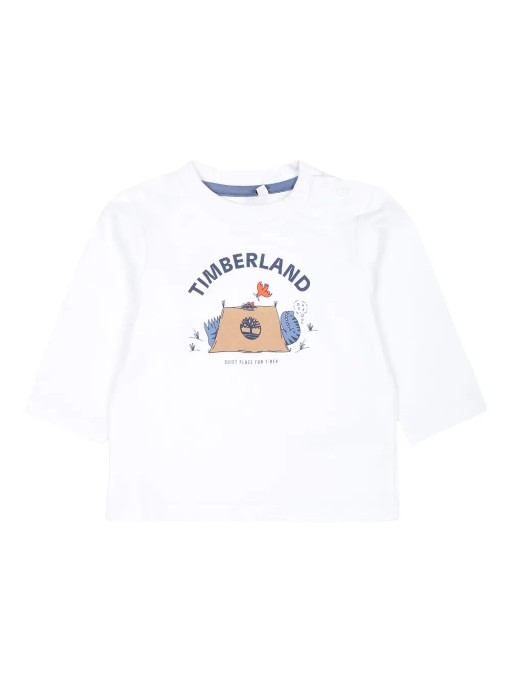 Timberland Kids playera con caricatura estampada | blanco | Image 1
