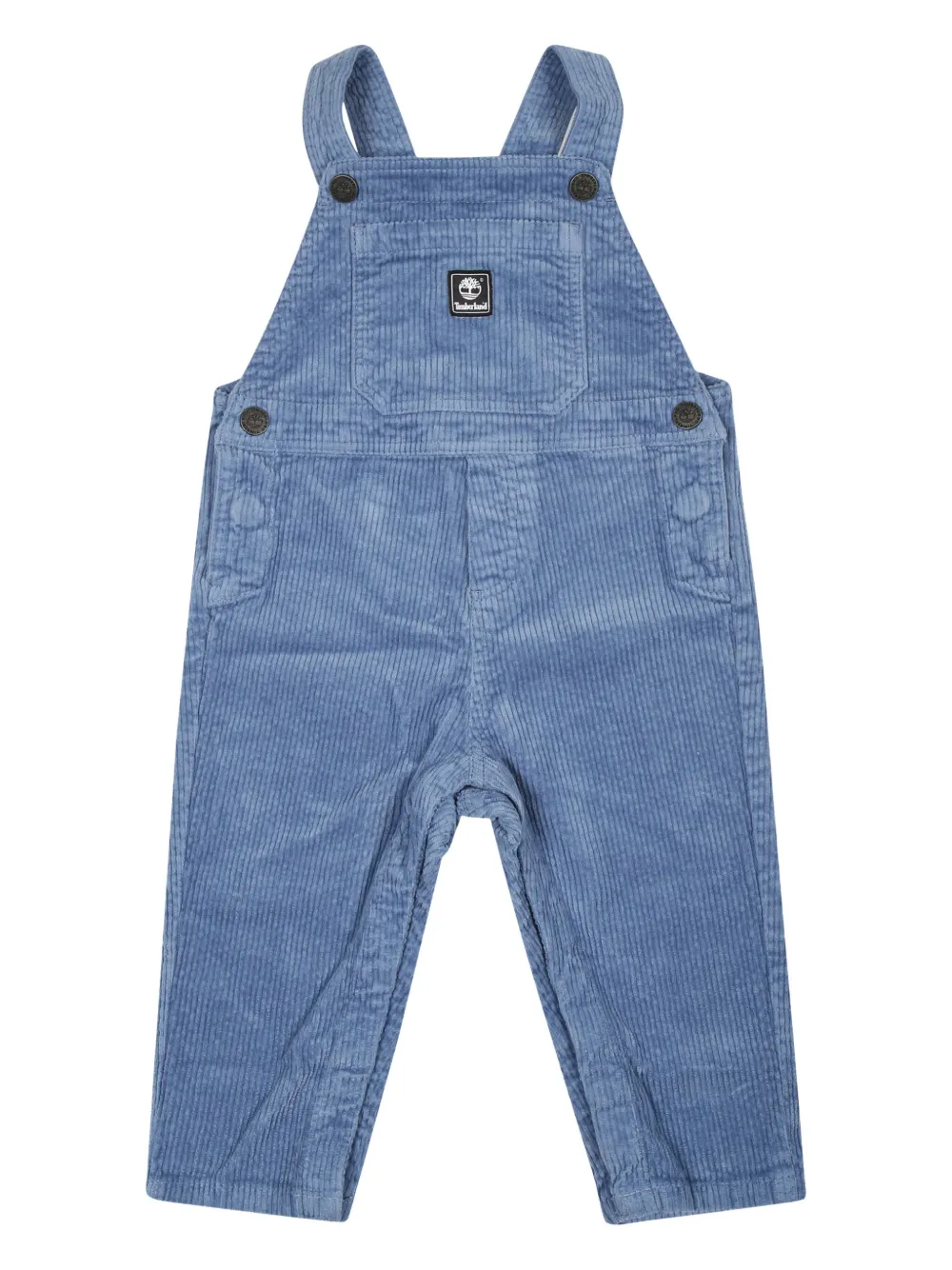 Timberland Kids Ribfluwelen tuinbroek Blauw