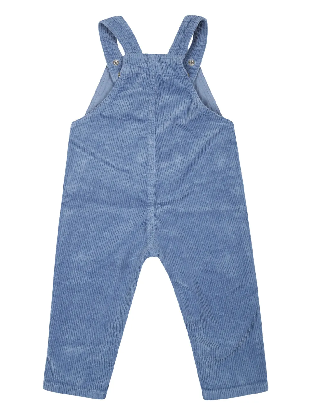 Timberland Kids Ribfluwelen tuinbroek Blauw