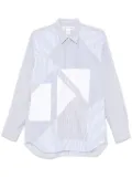 Comme Des Garçons Shirt patchwork shirt - Blue