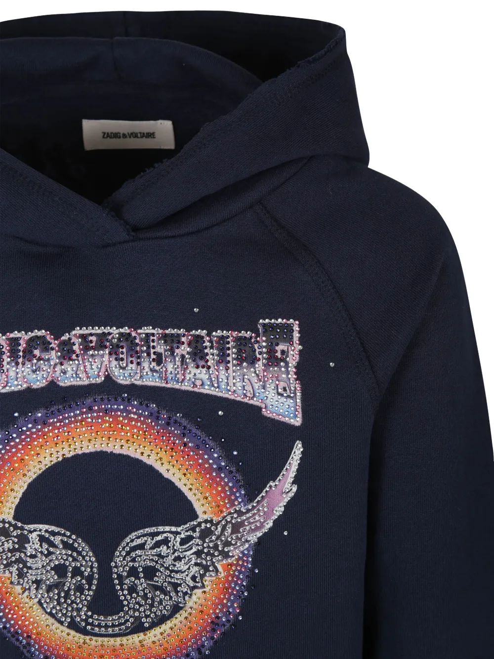 Zadig & Voltaire Kids Elisio Compo Concert sweater Blauw