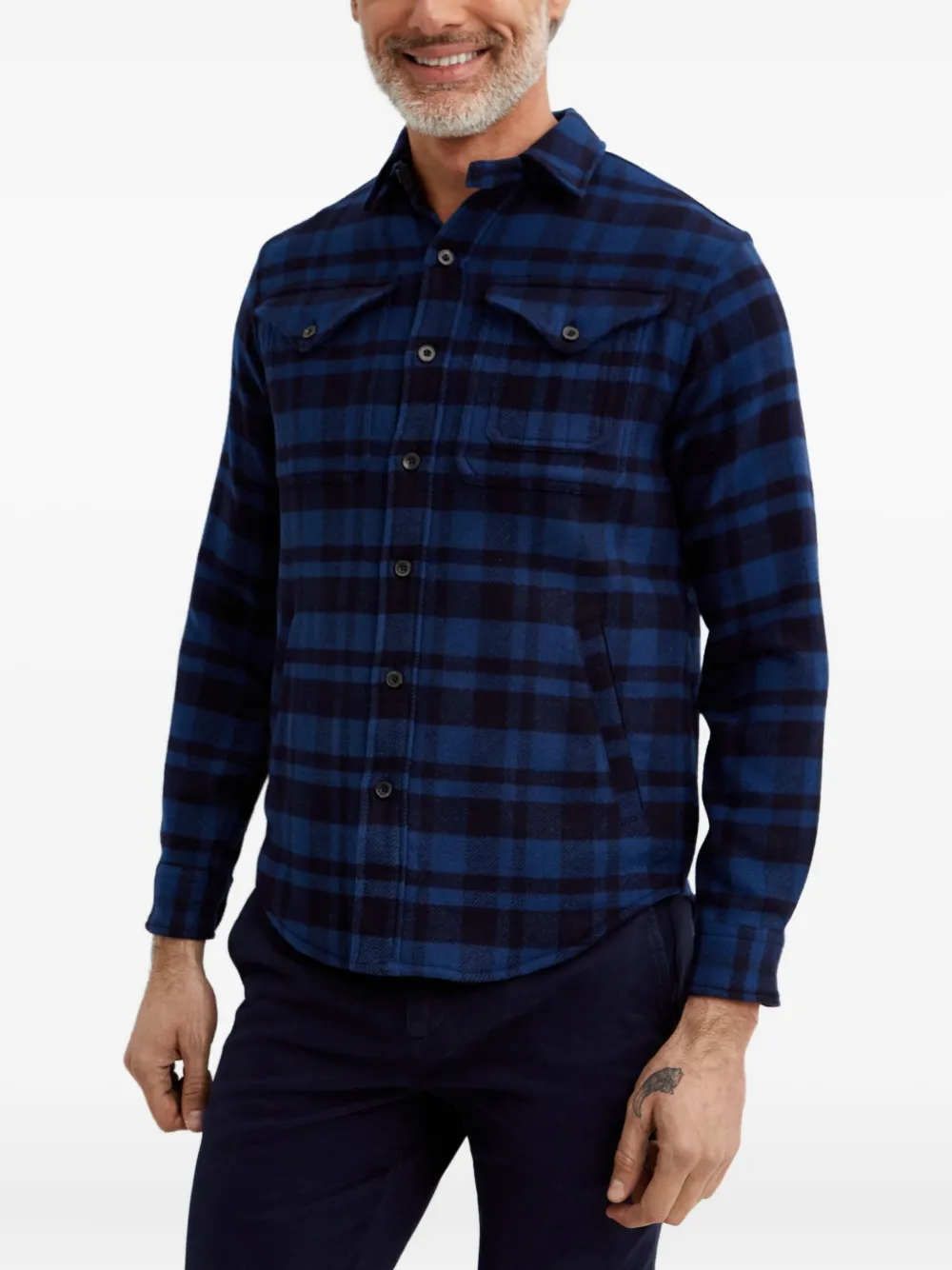 Polo Ralph Lauren Geruit overhemd Blauw