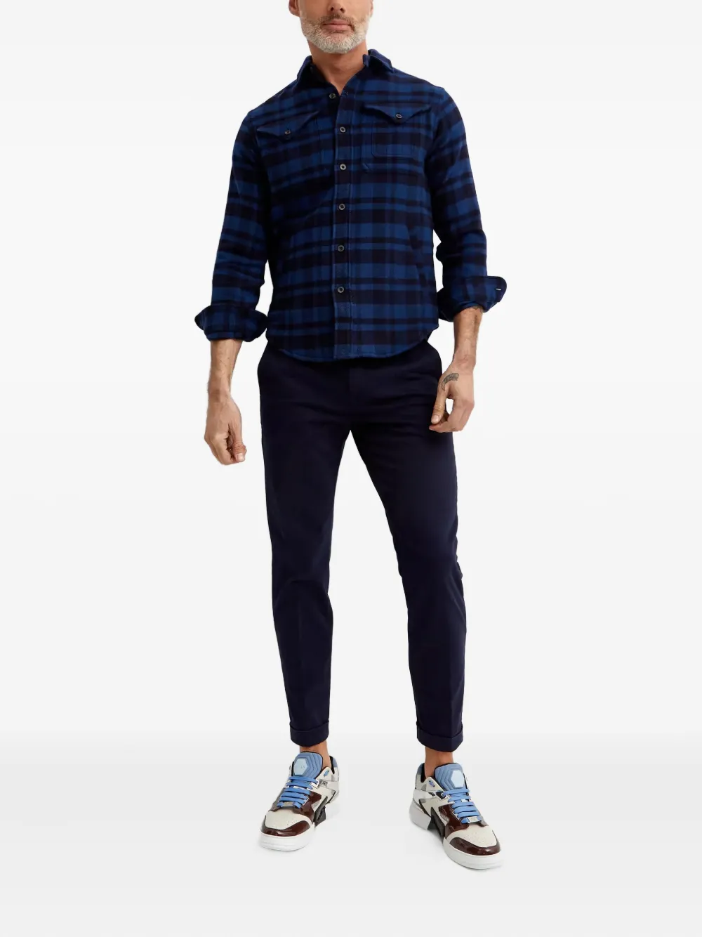 Polo Ralph Lauren Geruit overhemd Blauw