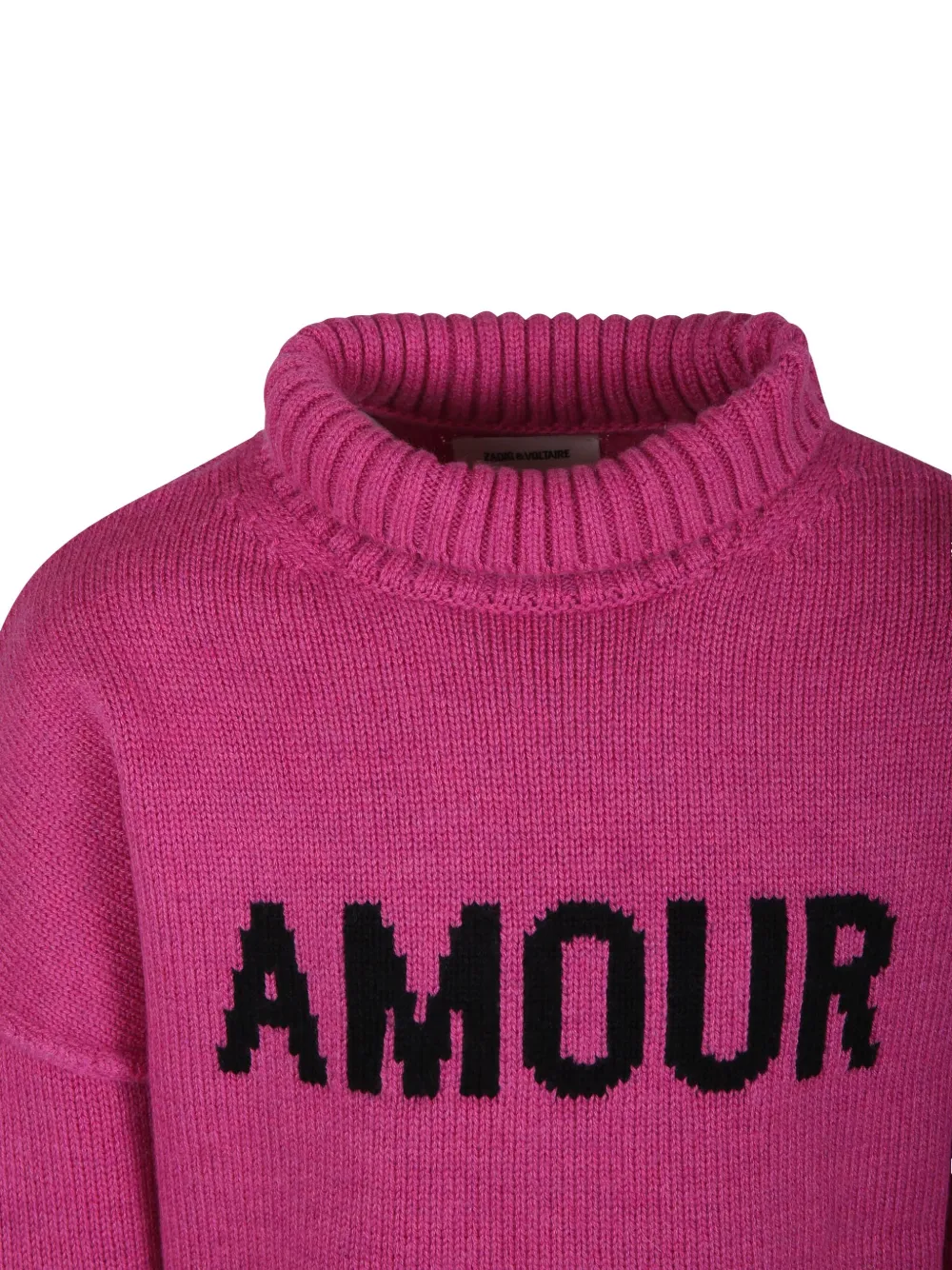 Zadig Voltaire Kids Amour Wool Jumper Pink FARFETCH BH