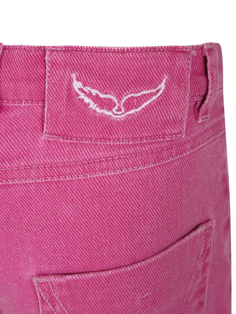 Shop Zadig & Voltaire Straight-leg Jeans In Pink
