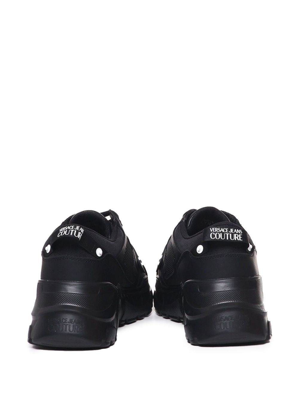 Versace Jeans Couture logo-print sneakers Black