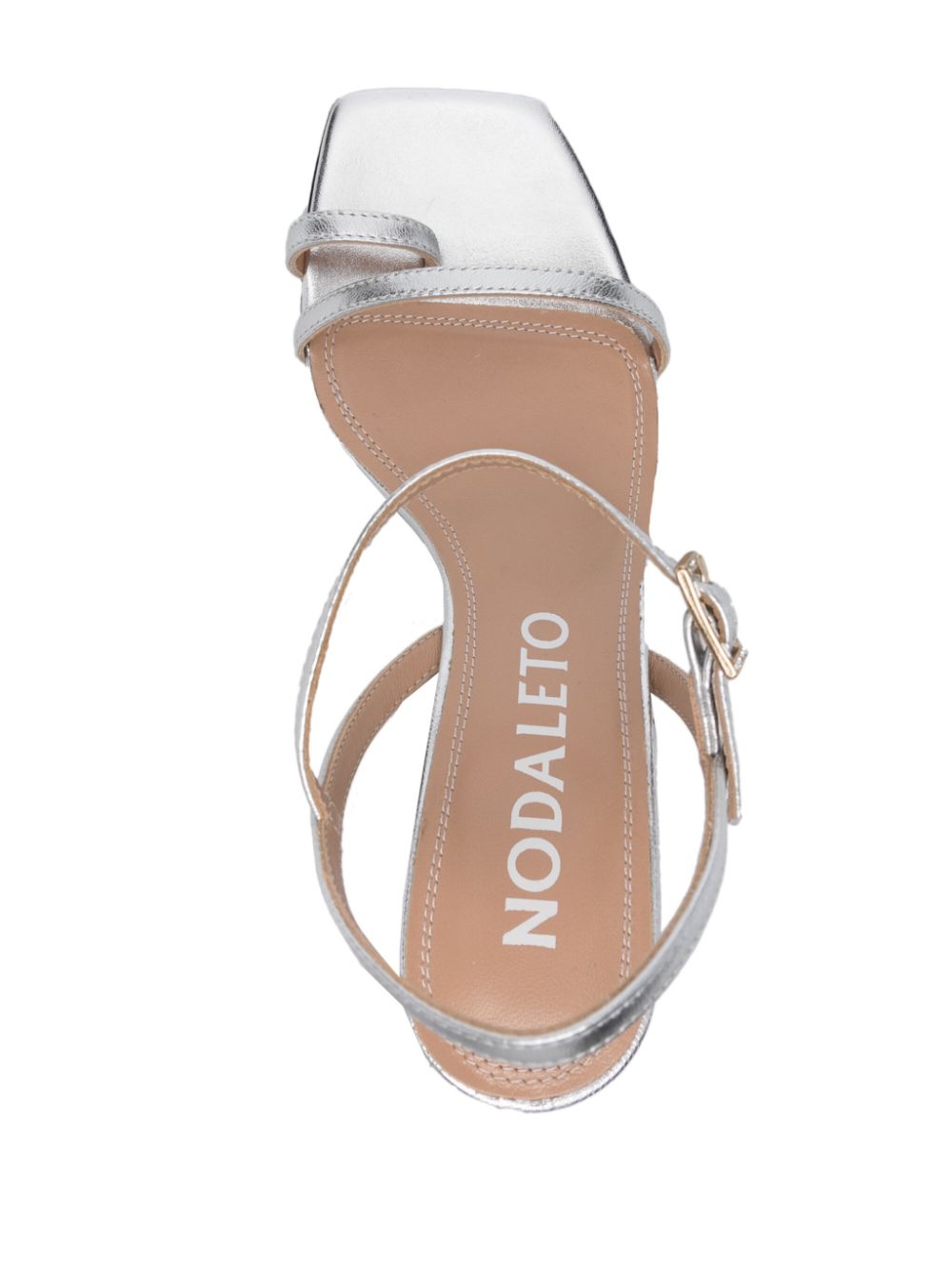 Nodaleto 90mm Sally sandals Silver