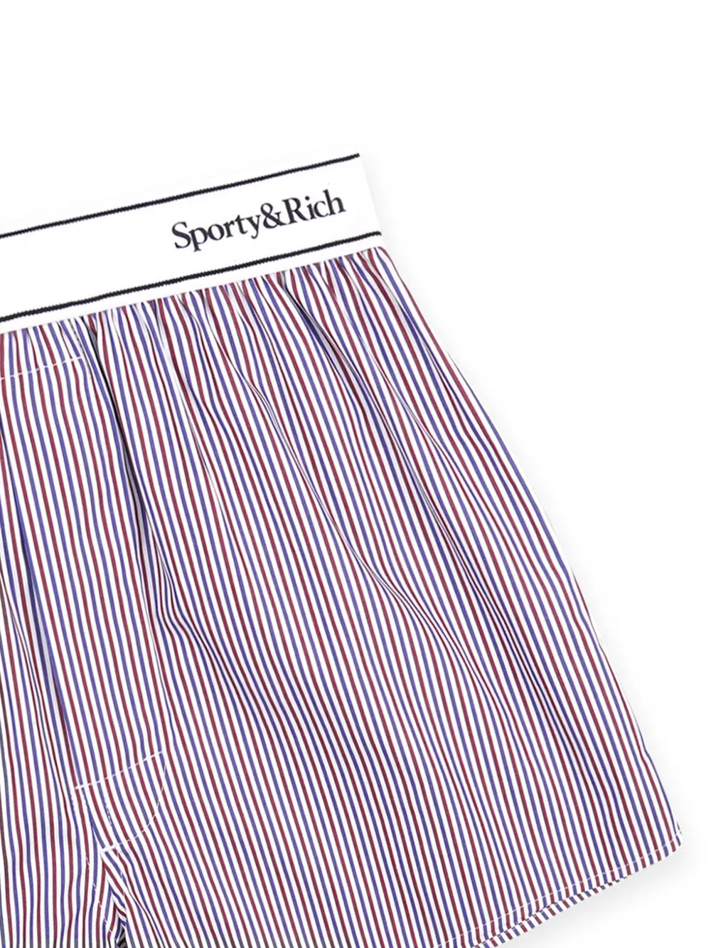 Sporty And Rich Serif Shorts In Red