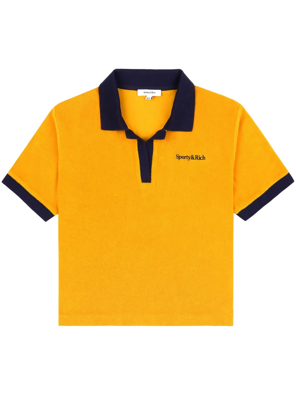 Serif polo top