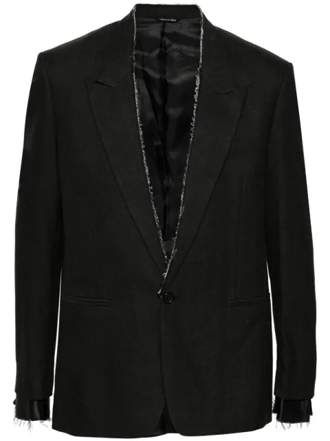 ERALDO raw-cut blazer