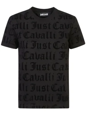 Tシャツ・カットソー JUST CAVALLI Woman T-Shirt Black 78PAHE15CJ110 G89 JUST CAVALLI: T-shirt woman - Black | Just Cavalli t-shirt