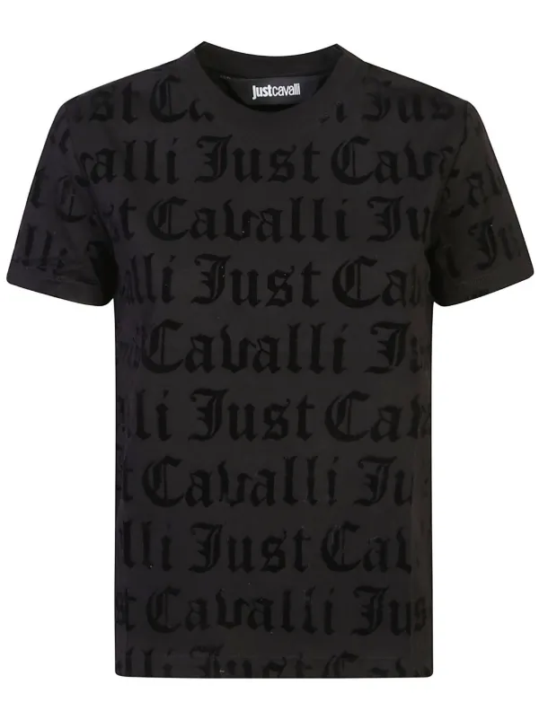 Just Cavalli ロゴ Tシャツ | ブラック | FARFETCH JP