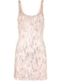 Jenny Packham Shimmer short dress - Neutrals
