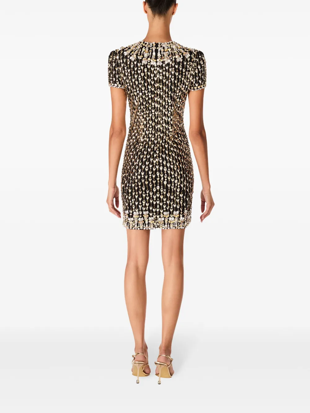 Jenny Packham Spark mini-jurk Zwart