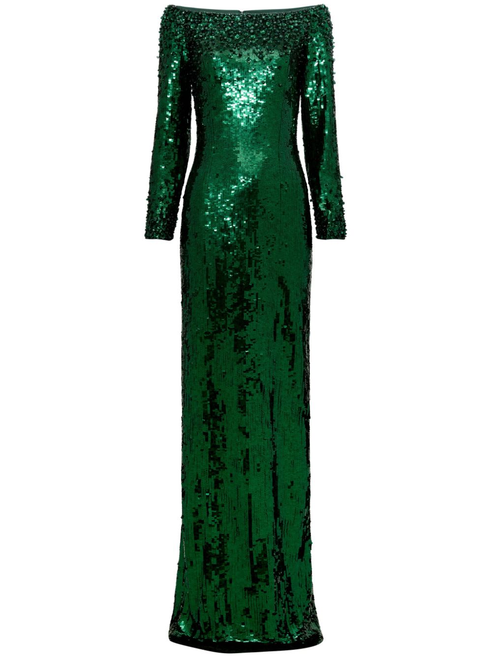 Jenny Packham Ballroom Blitz long dress - Green