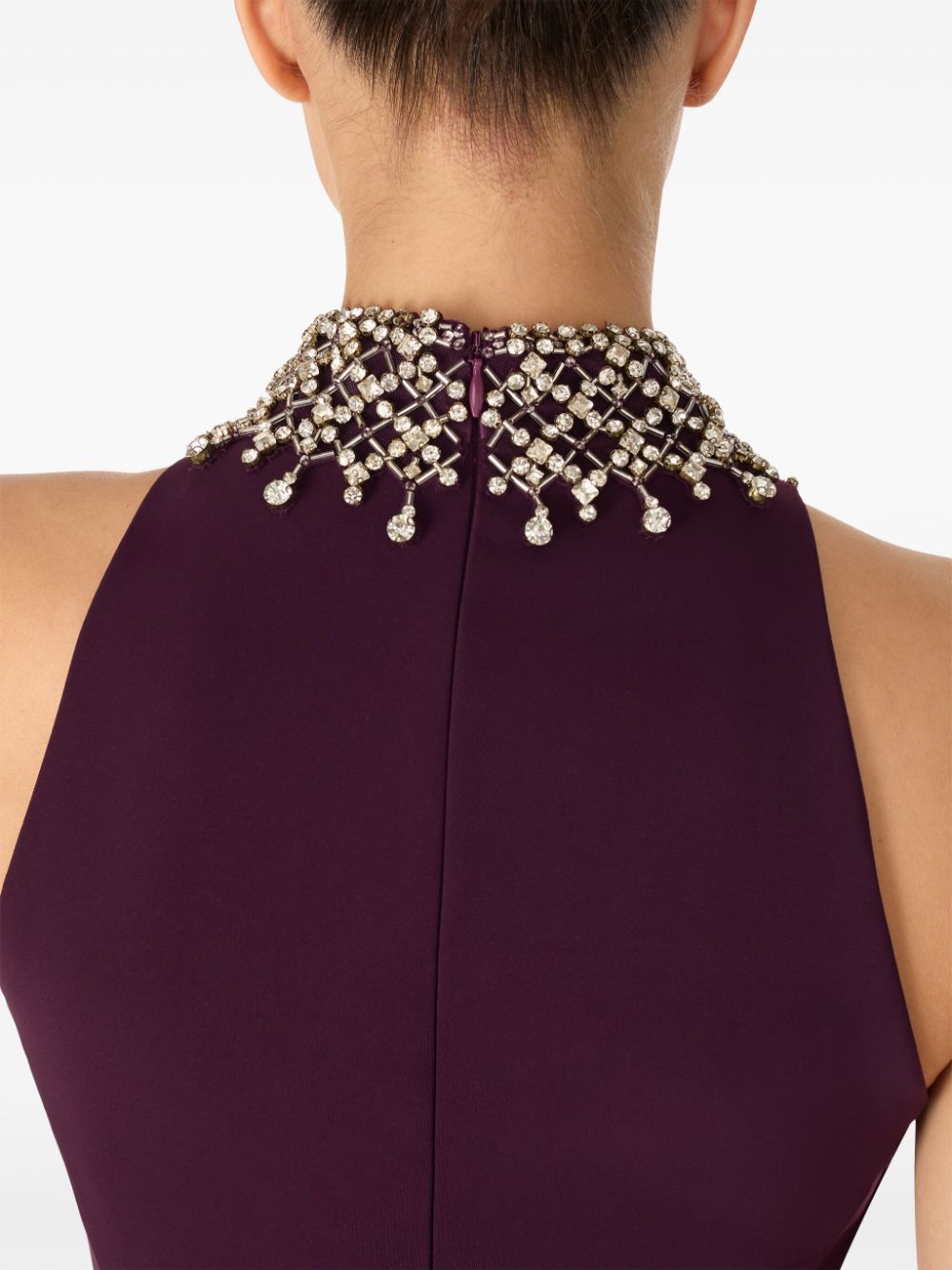 Affordable Jenny Packham Pechora crystal-embellished midi dress Women