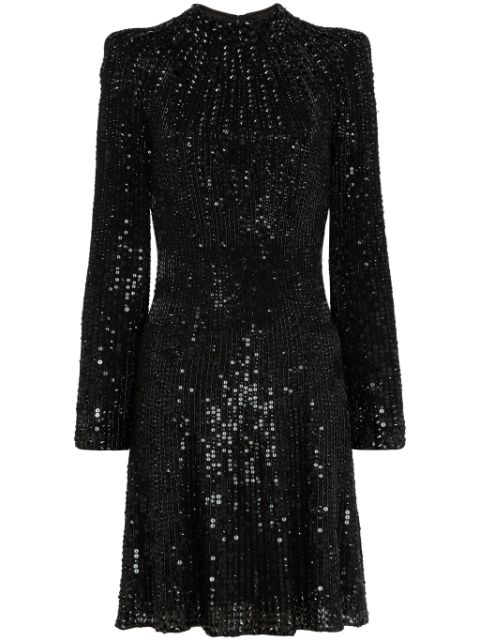 Jenny Packham Crystal Crunch short dress Women