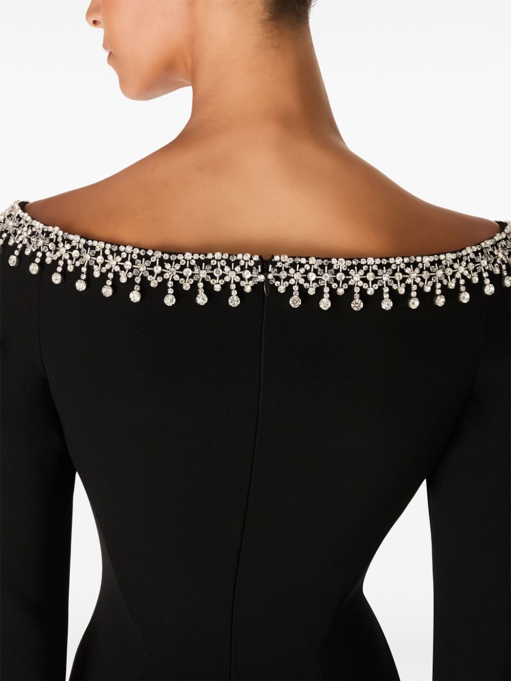 Jenny Packham Lima crystal-embellished midi dress Women