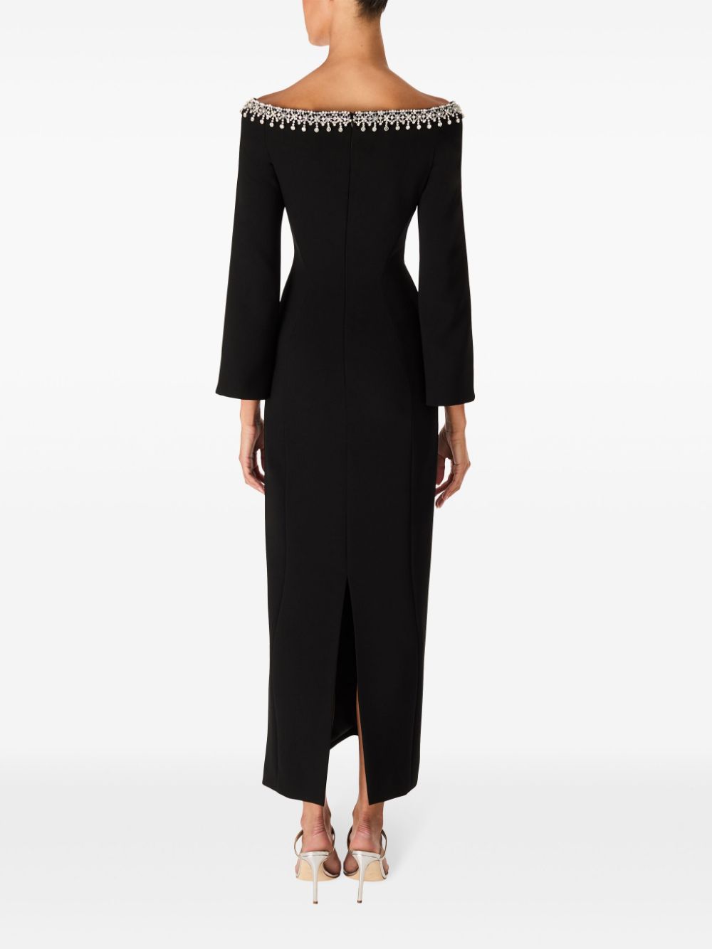 Affordable Jenny Packham Lima crystal-embellished midi dress Women