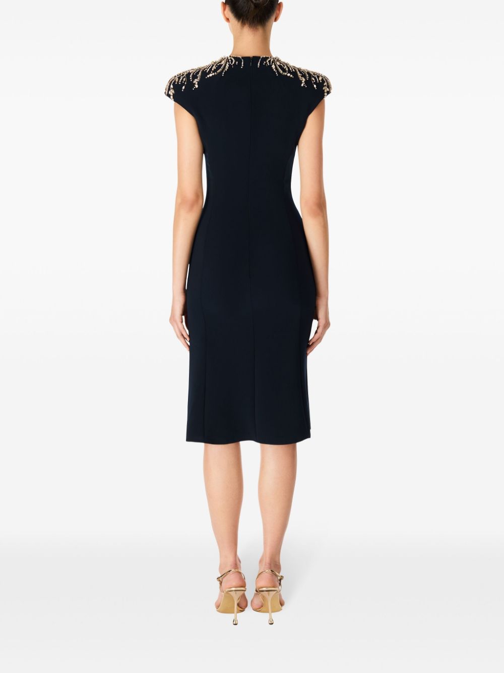 Jenny Packham Ardila crystal-embellished midi dress Women