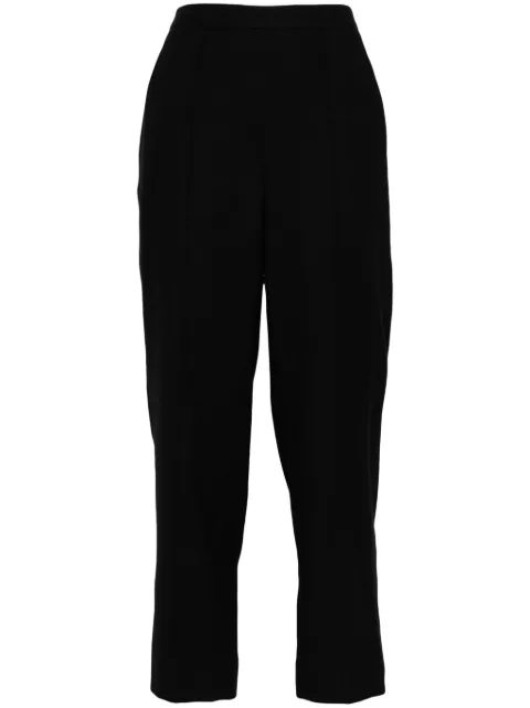 Vince brushed mid-rise trousers