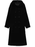 Yohji Yamamoto double-breasted coat - Black