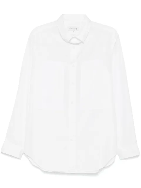 Yohji Yamamoto camisa con detalle de tiras