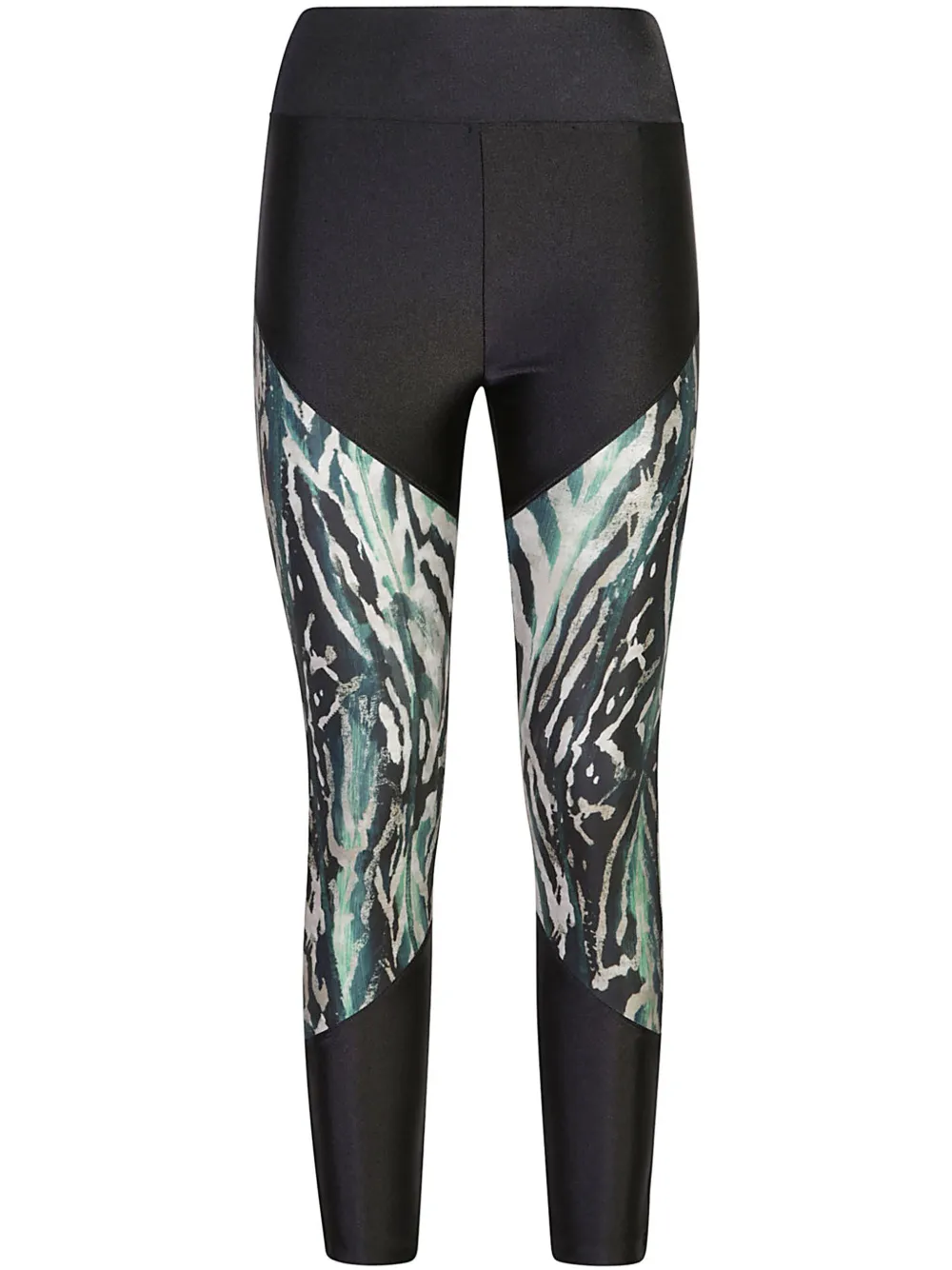 Just Cavalli Legging met vlakken Zwart