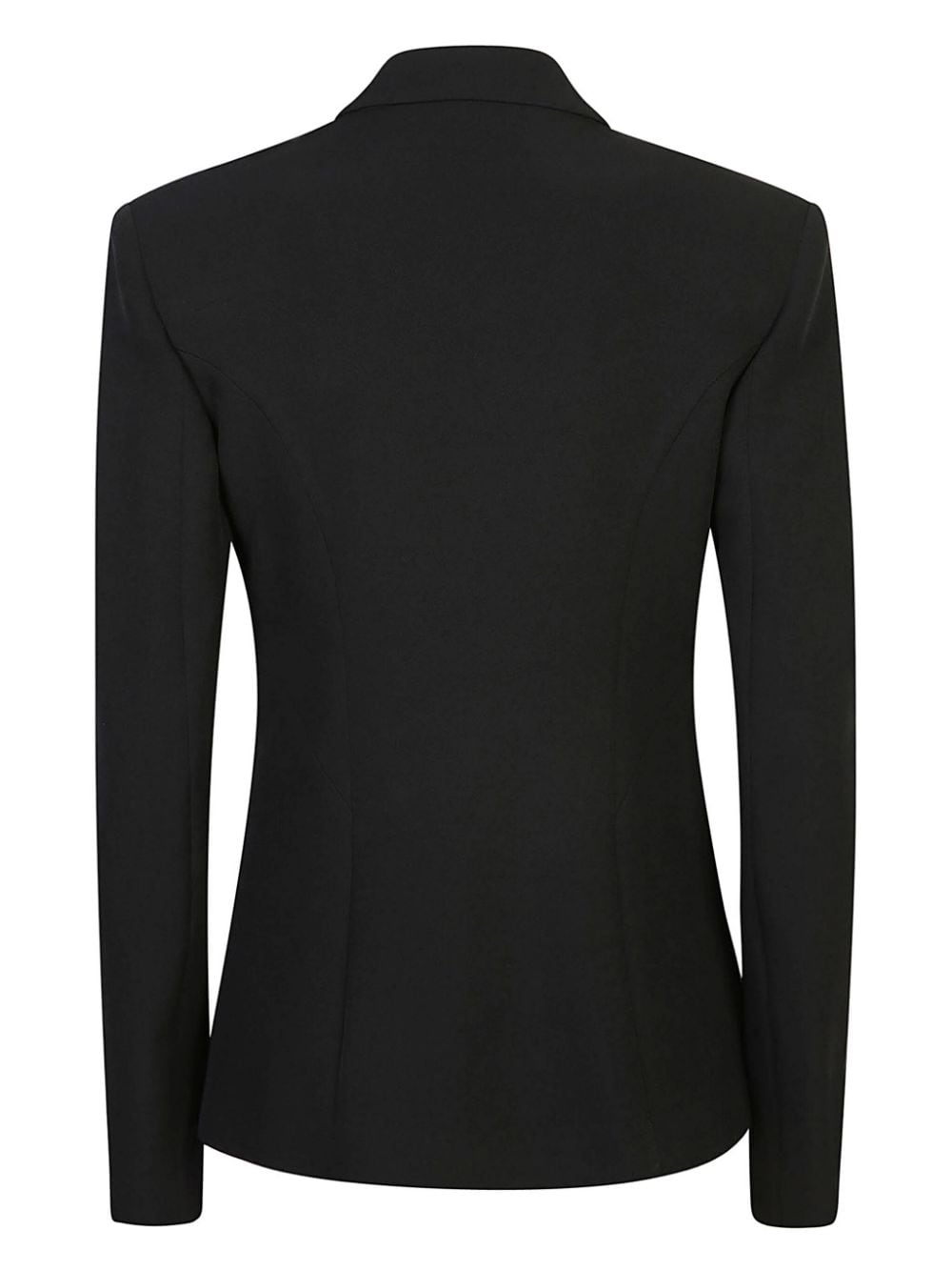 Shop Just Cavalli Crepe Blazer In Black