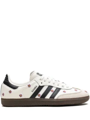 Adidas Samba "Sporty & Rich - White/Black" Sneakers | White | FARFETCH