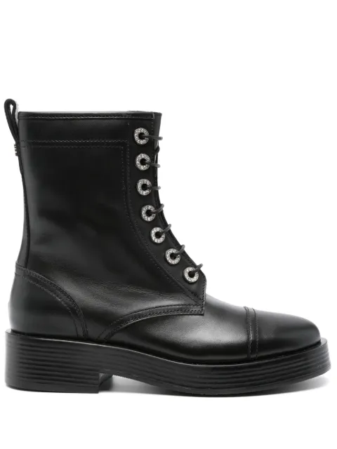 Casadei botines con paneles
