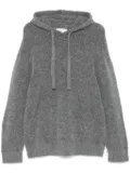 Laneus knitted hoodie - Grey