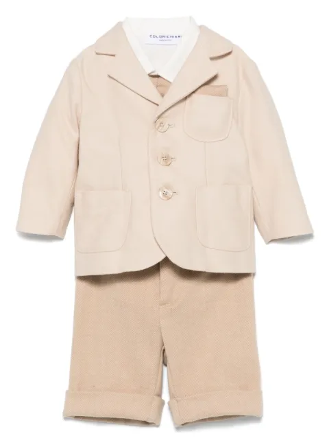 Colorichiari single-breasted trousers set
