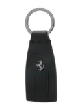 Ferrari Second Life leather keyring - Black