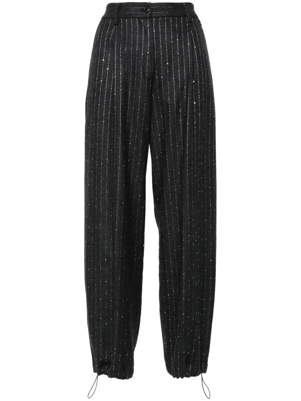 Herno pinstriped trousers | Grey | Image 1