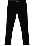 PT Torino logo-patch jeans - Black