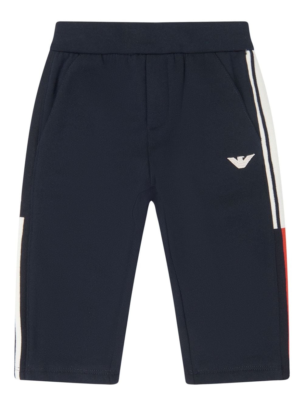 Emporio Ar i Kids Joggingbroek met logo Blauw