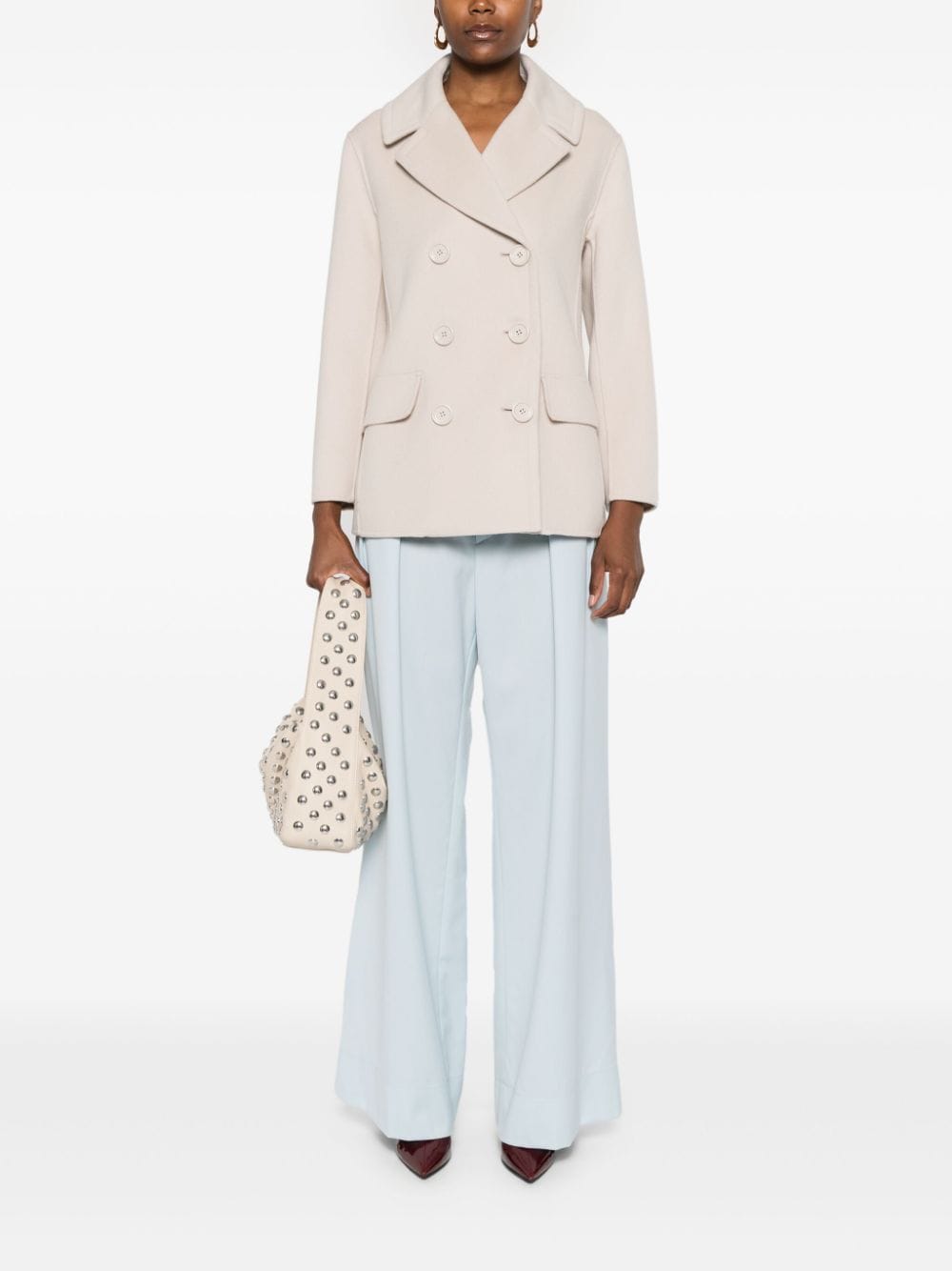 Shop 's Max Mara Efebo Jacket In Neutrals