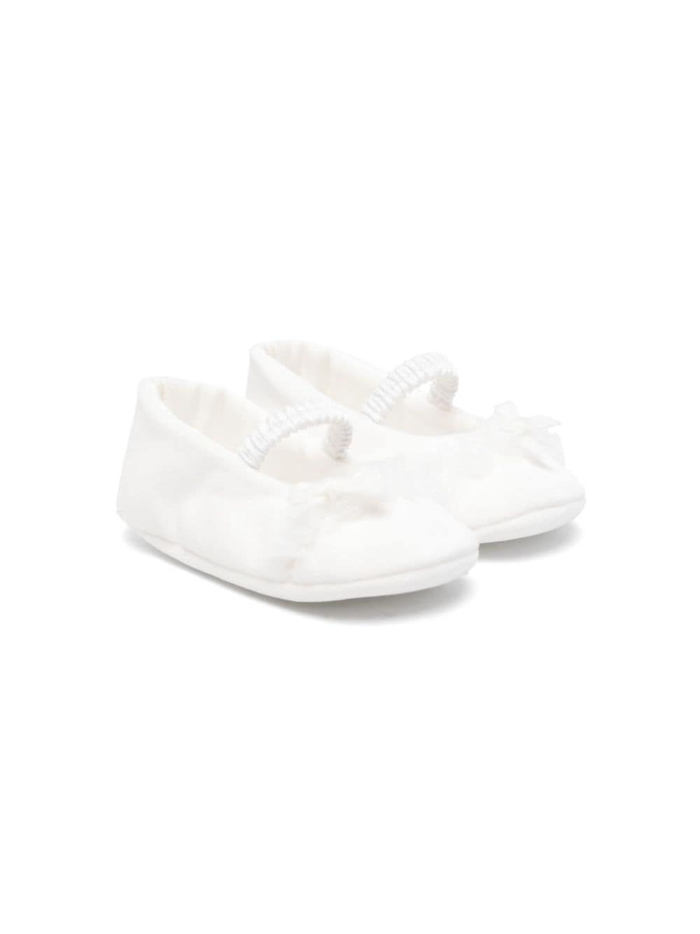 Colorichiari velour ballet flats White