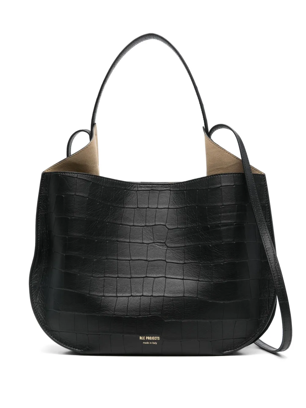 REE PROJECTS Helene schoudertas Zwart
