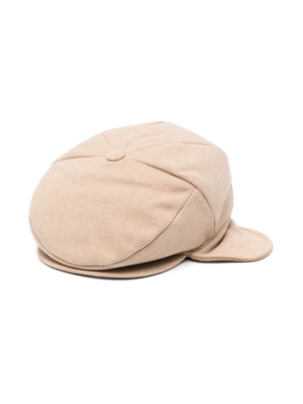 Colorichiari herringbone hat - Marrone