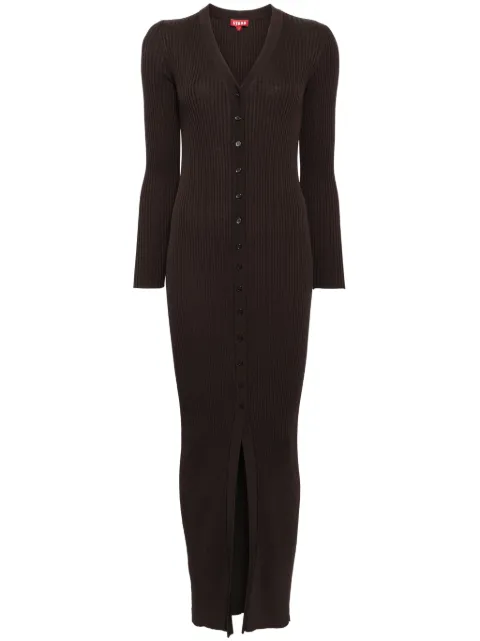 STAUD Shoko maxi sweater dress